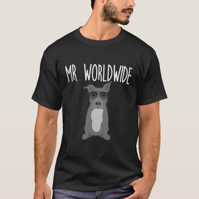 Mr Worldwide Pitbull T-Shirt (Front)