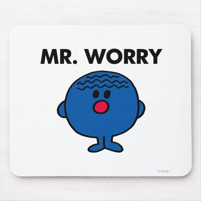 Mr Worry Classic Mouse Pad (Front)