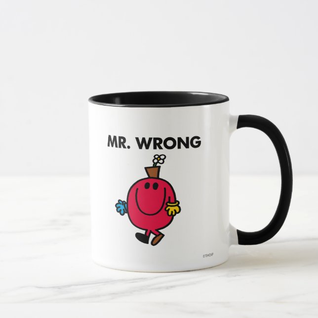 Mr Wrong Classic Mug (Right)