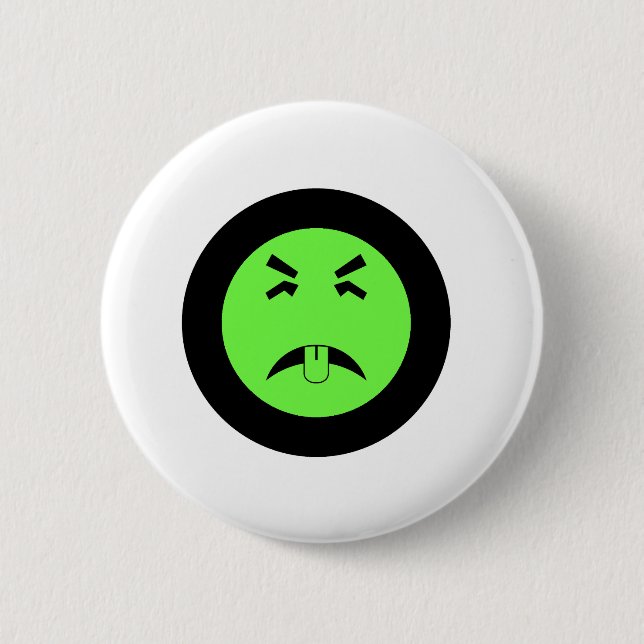Mr. Yuk Poison Control Design Button (Front)