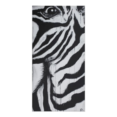 Mr Zebra Wildlife African Plains Original Art Photo Print