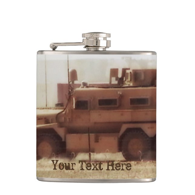 MRAP 6 oz Flask (Front)