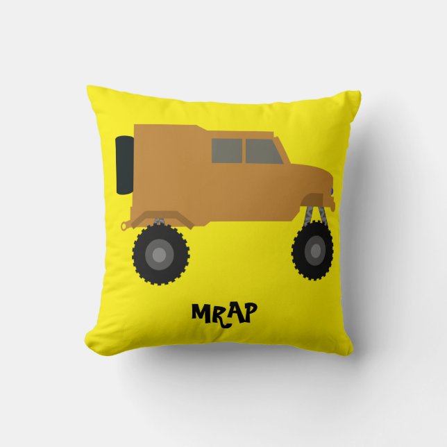 MRAP THROW PILLOW (Front)