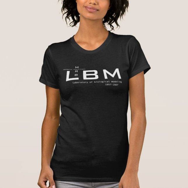 MRB/LBM 50th anniversary (ladies twofer t-shirt) T-Shirt (Front)