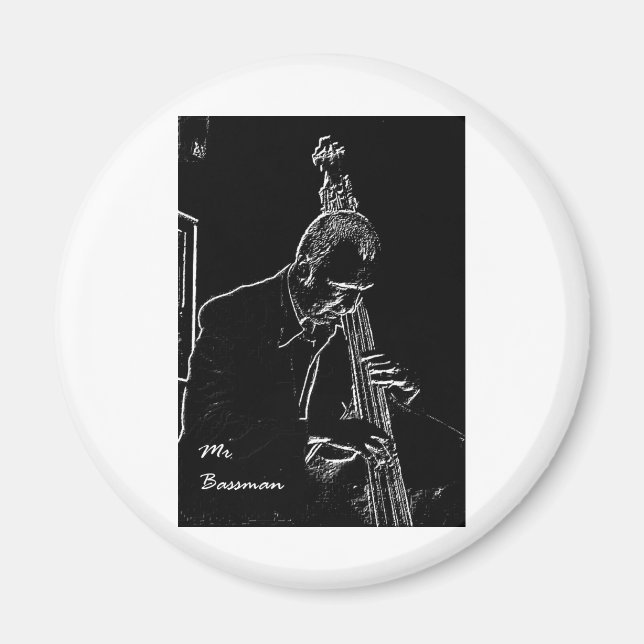 MrBassman Magnet (Front)