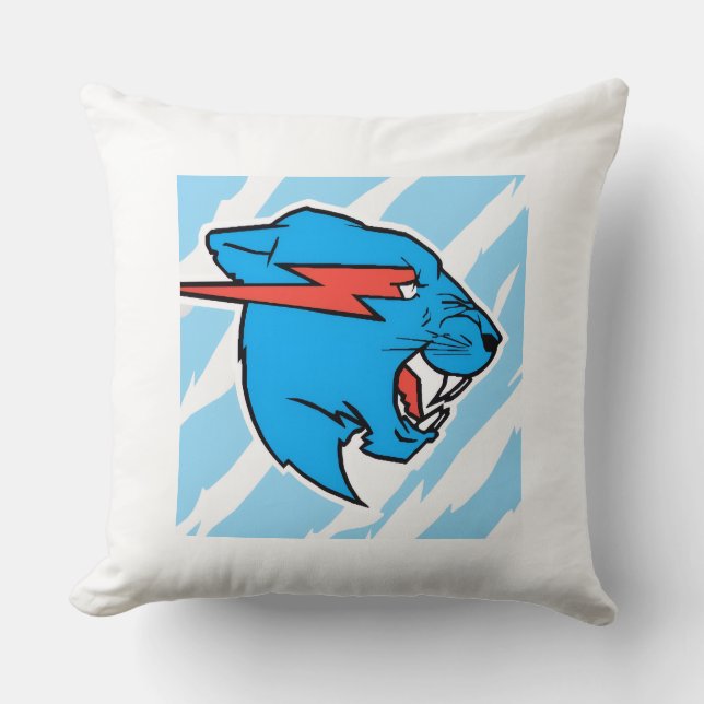MrBeast Inspired Pillow – Fun Design for YouTube F (Front)