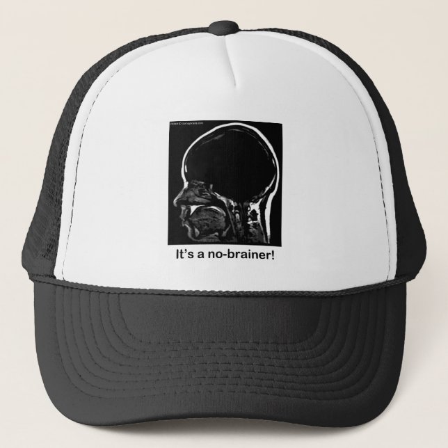MRI: It's a no-brainer! Trucker Hat (Front)