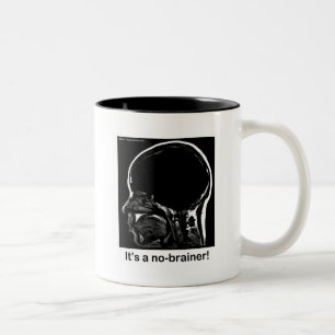 MRI: It's a no-brainer! Two-Tone Coffee Mug