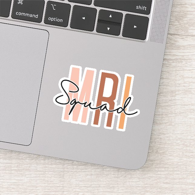 MRI Squad Technologist, Radiology, MRI Tech Sticker (Detail)
