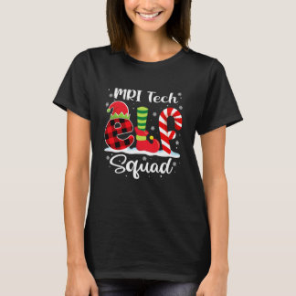 MRI Tech Elf Squad Christmas MRI Technician Matchi T-Shirt