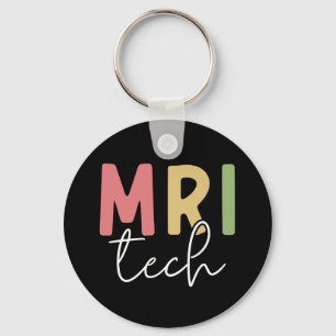 MRI Tech   MRI Technologist Gifts Keychain