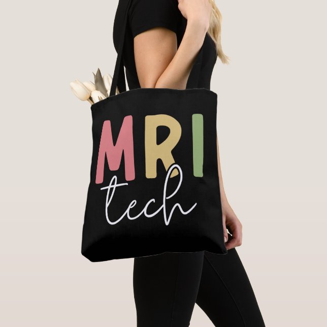 MRI Tech | MRI Technologist Gifts Tote Bag (Close Up)