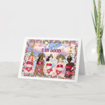 MRKH 1 in 5000 Beautiful, brave warrior card