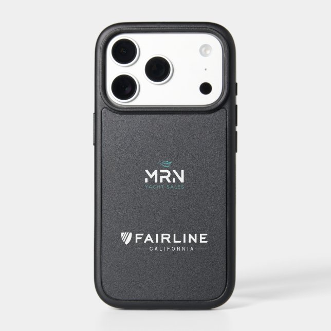 MRN and Fairline CA branded iphone17 Pro case (Back)