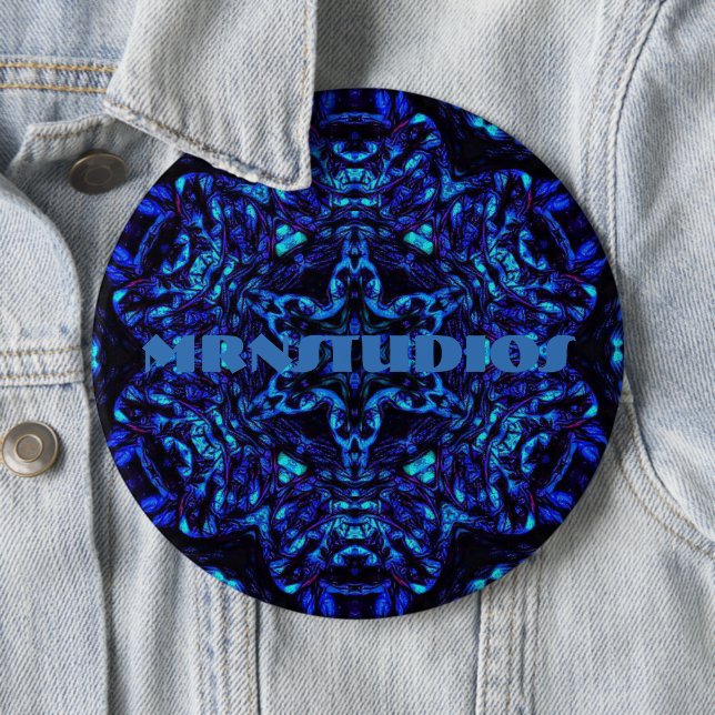 MRNStudios Blued Up Button (In Situ)
