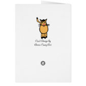 Mroww kitten cards (Back)