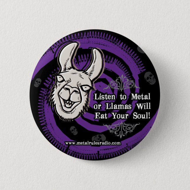MRR Llama Button (Front)