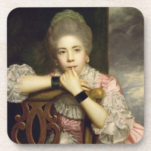 Mrs Abington as Miss Prue in Congreves Love for Beverage Coaster