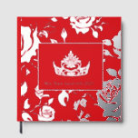 Mrs. America like Crown Foil Roses Scrapbook Foil Guest Book