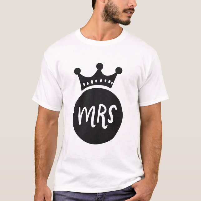 Mrs and Ms T-Shirt (Front)