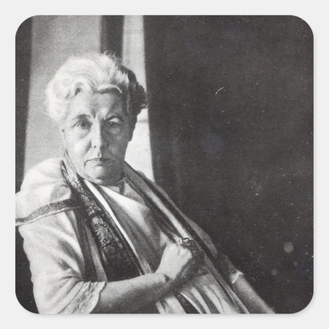 Mrs. Annie Besant Square Sticker (Front)