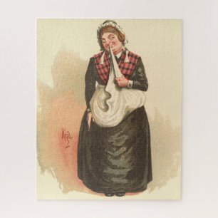 Mrs. Bardell by Kyd - Dickens' The Pickwick Papers Jigsaw Puzzle