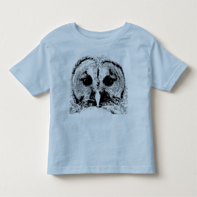 Mrs Barred Owl - Toddler Tee (Front)