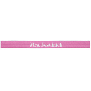 Mrs. Besvinick something pink hair ties