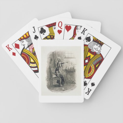 Mrs Betsy Trotwood from Charles Dickens A Gossi Poker Cards