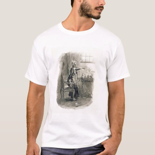 Mrs Betsy Trotwood from Charles Dickens A Gossi T_Shirt