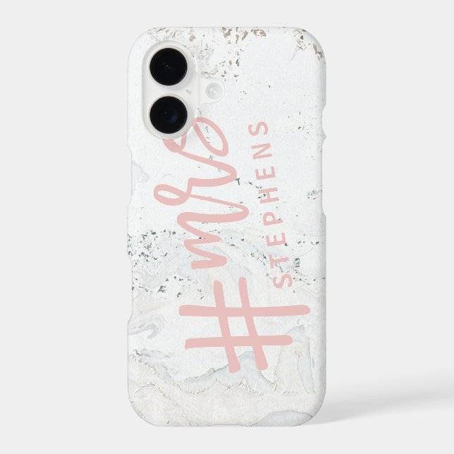 #MRS... BLUSH IPHONE CASE (Back)