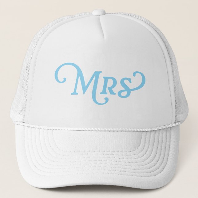 MRS Bride Hat Baseball Cap Bridal Gift (Front)