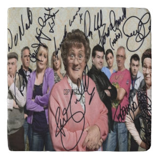 mrs browns boys signed trivet