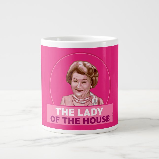 Mrs Bucket - Keeping Up Appearances Giant Coffee Mug (Front)