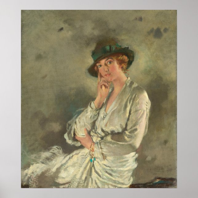 Mrs. Carstairs - Sir William Orpen Fine Art Poster (Front)