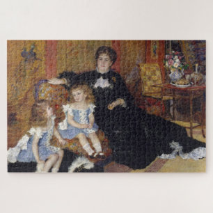 Mrs. Charpentier by Renoir Impressionist Painting Jigsaw Puzzle