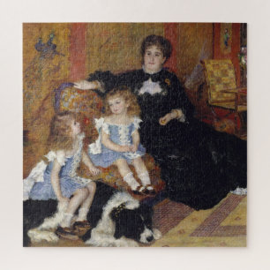 Mrs. Charpentier by Renoir Impressionist Painting Jigsaw Puzzle