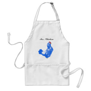 " Mrs . Chicken " # 1 Adult Apron