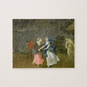 Mrs Cibber as Cordelia, c.1755 (oil on canvas) Jigsaw Puzzle
