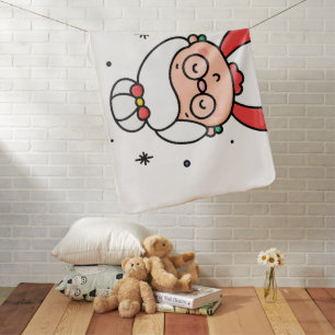 Mrs. Claus  Baby Blanket
