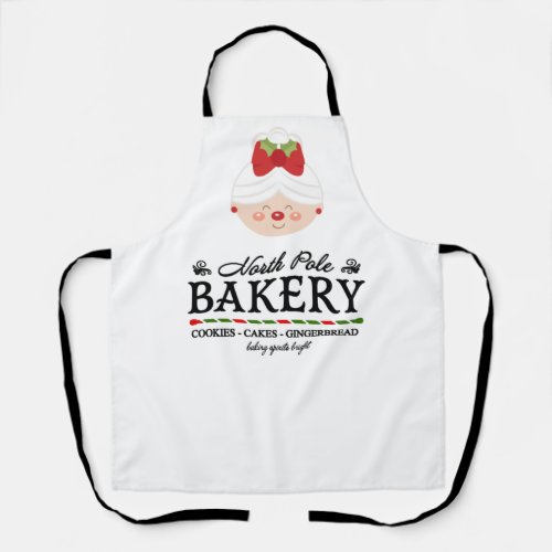 Mrs Claus Christmas Apron