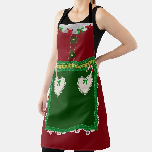 Mrs. Claus Christmas Apron (Insitu)