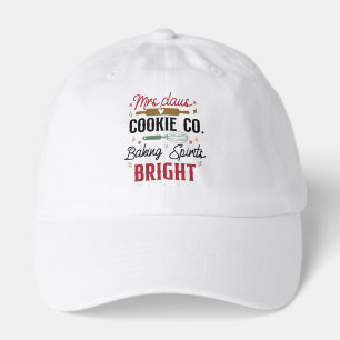 Mrs. Claus cookie company Christmas Hat