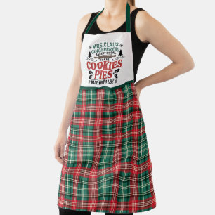 Mrs. Claus gingerbread bakery Apron