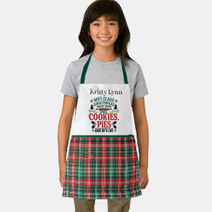 Mrs. Claus gingerbread bakery Apron