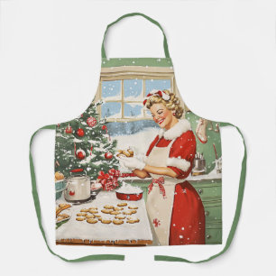 Mrs. Claus Holiday Baking Delight Apron
