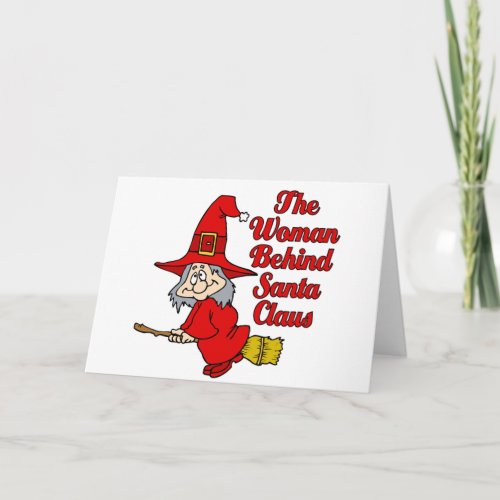 mrs claus holiday card