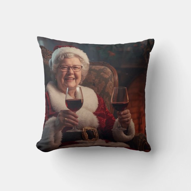 Mrs Claus Pillow (Front)
