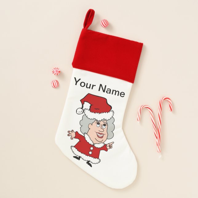 Mrs. Claus Stocking (Front)