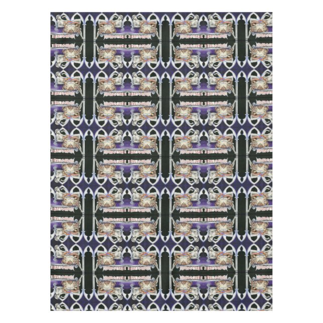 Mrs. Crabtree, The New World Tablecloth (Front)